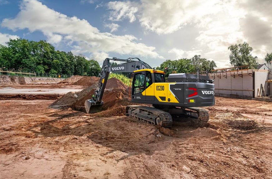 BANBRYTANDE ELDRIVET BYGGPROJEKT VÄLJER ELMASKINER FRÅN VOLVO CE